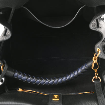 Mulberry Heavy Grain Iris Tote Midnight Black 5 of 8