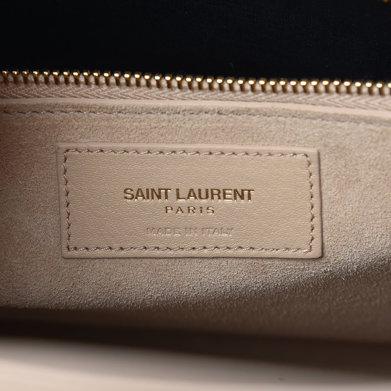 Saint Laurent Calfskin Small Sac De Jour Nude Powder 7 of 13