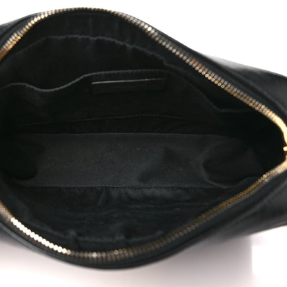 Saint Laurent Calfskin Matelasse Monogram Lou Camera Bag Black 5 of 10