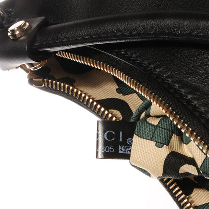 Gucci Guccissima Large D Gold Hobo Black 8 of 9