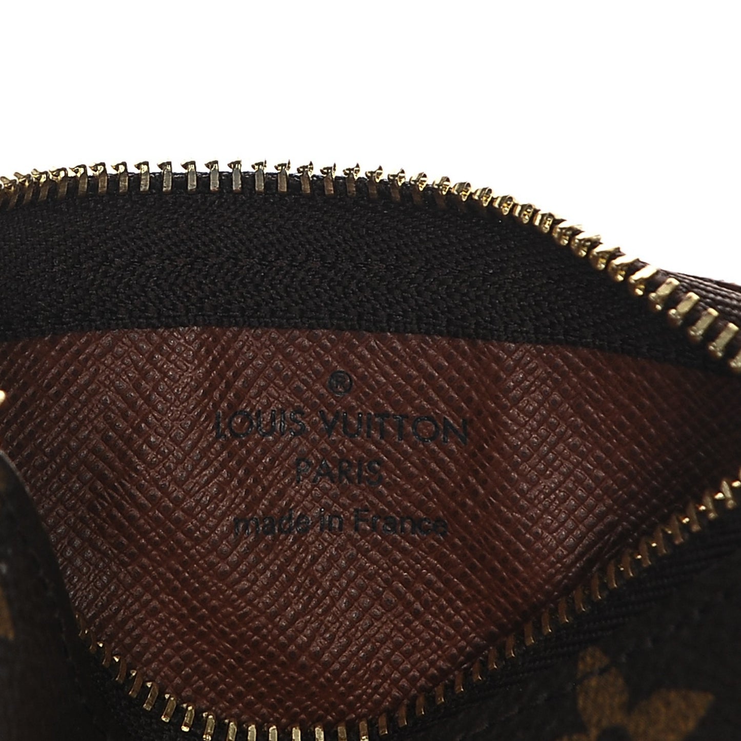 Monogram Key Pouch