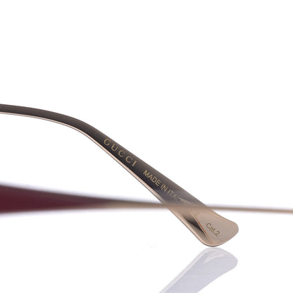 Gucci Round Frame Injected GG0226S Sunglasses Brown 5 of 8