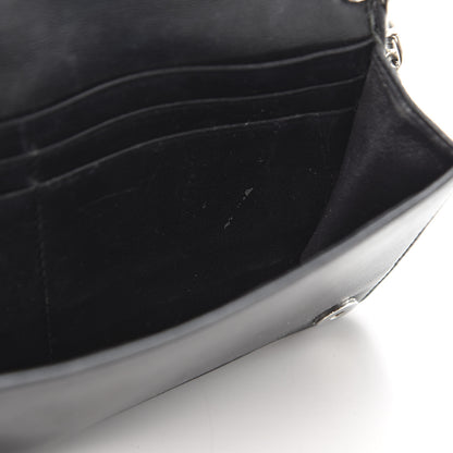 Prada Nappa Gaufre Wallet On Chain Black 4 of 12