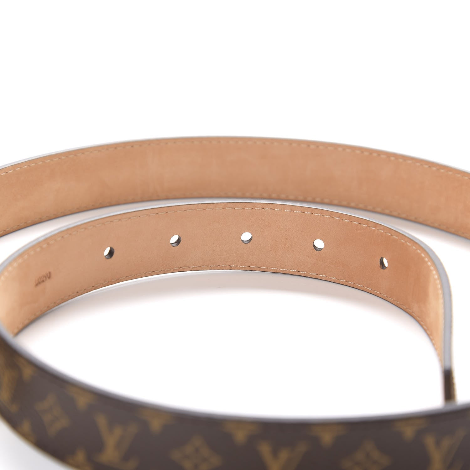 Louis Vuitton Monogram 40mm LV Initiales Belt 80 32 6 of 7