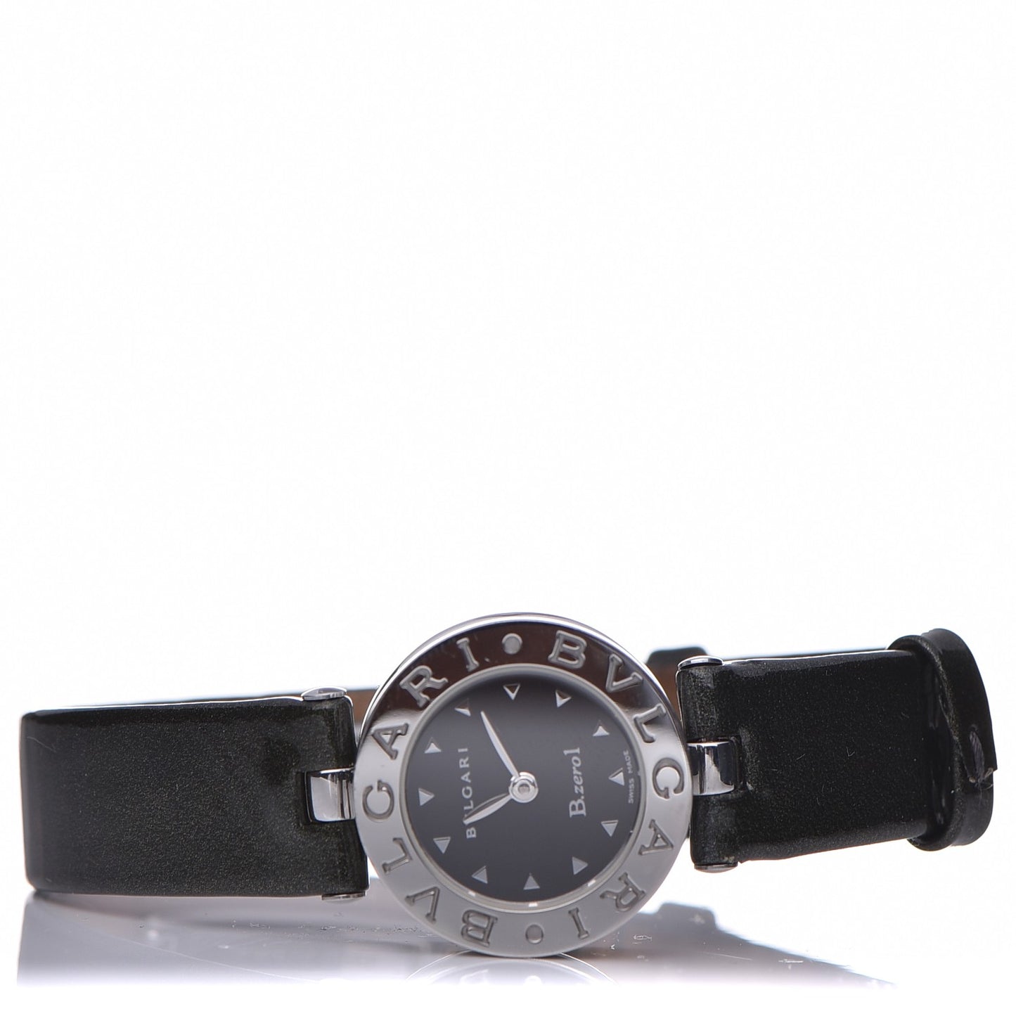 Stainless Steel Calfskin 22mm B.Zero1 Quartz Watch Black