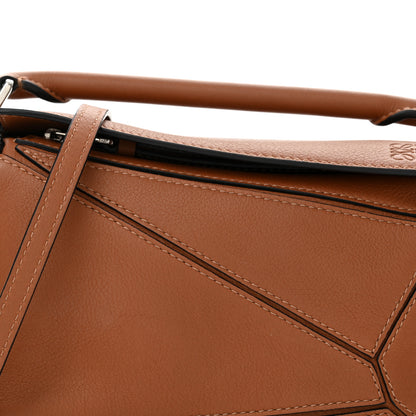 Loewe Calfskin Mini Puzzle Bag Tan 8 of 12