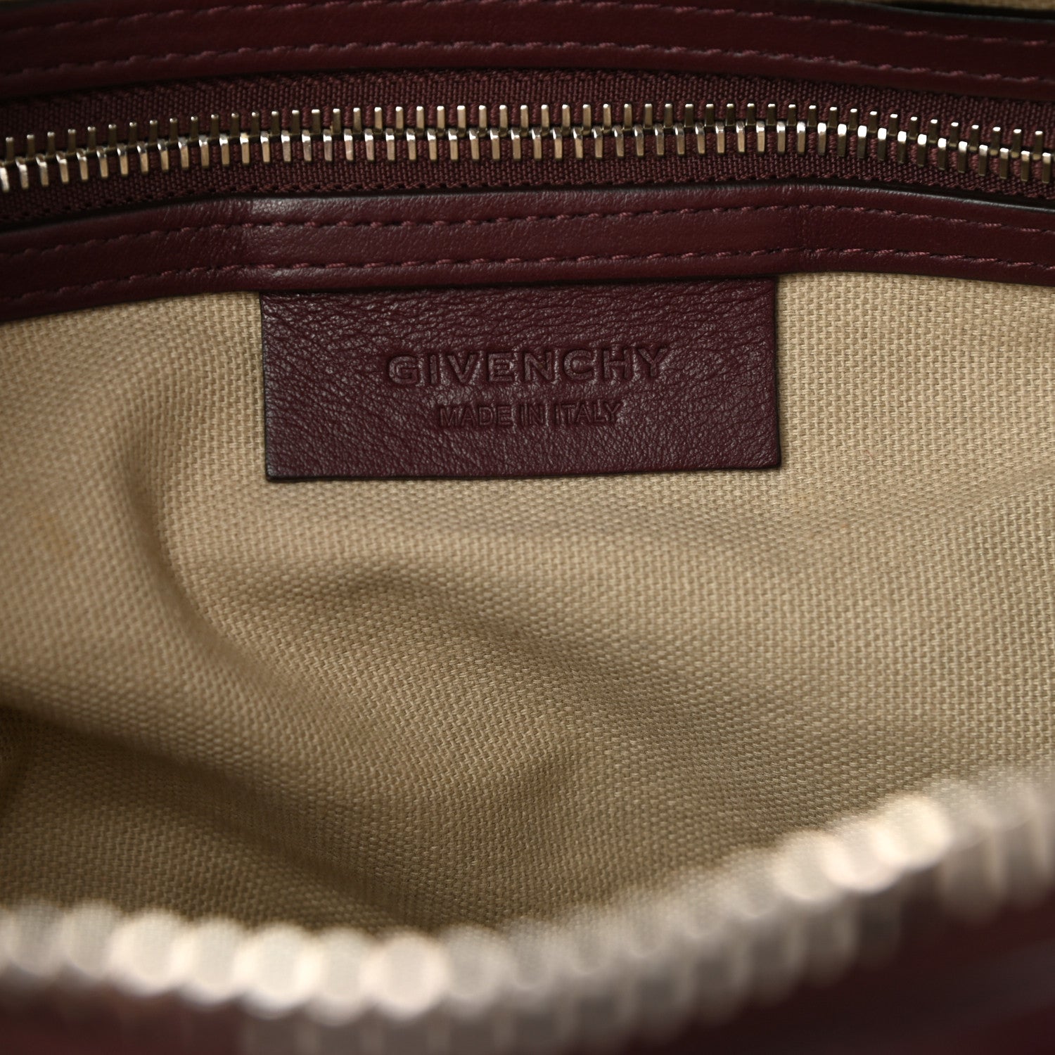 Givenchy Waxy Grained Calfskin Small Nightingale Oxblood 6 of 11