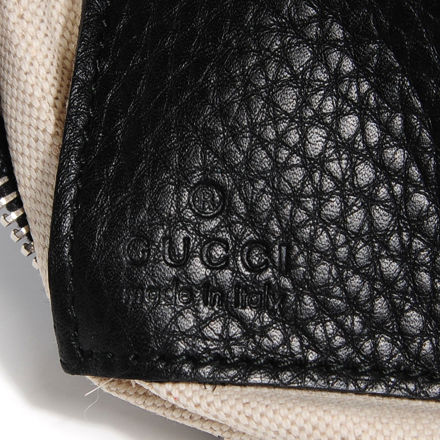 Gucci Guccissima Horsebit Detail Wristlet Black 6 of 7