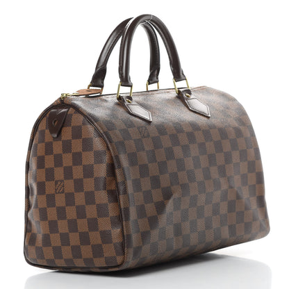 Louis Vuitton Damier Ebene Speedy 30 3 of 14