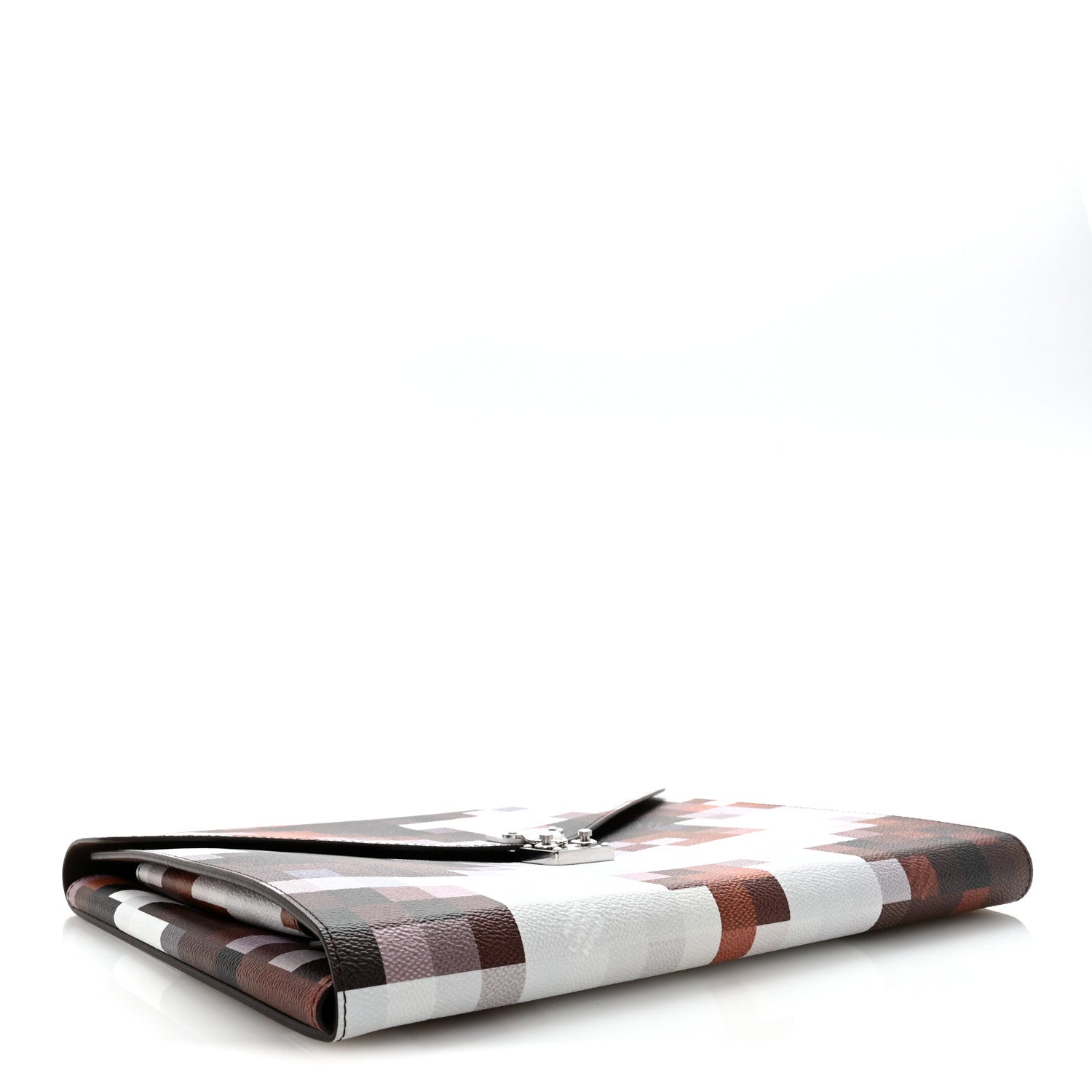 Louis Vuitton Calfskin Cowmooflage Mark Folder Brown 4 of 7