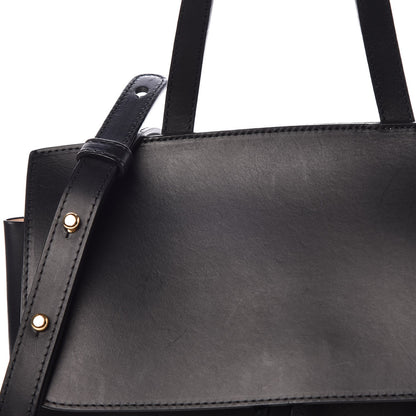 Mansur Gavriel Calfskin Mini Lady Bag Black Ballerina 9 of 10