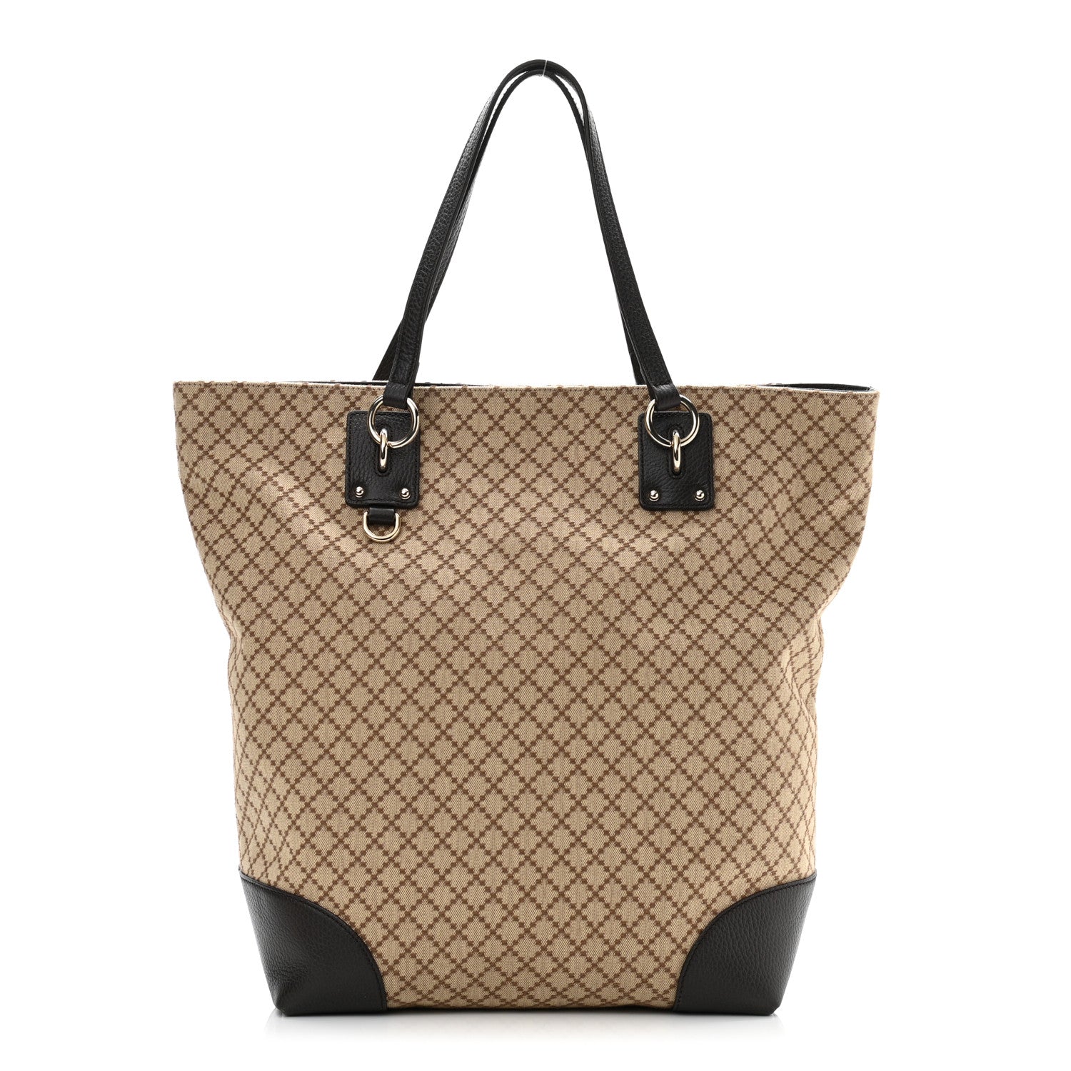 Gucci Diamante Medium Vertical Tote Dark Brown 1 of 19