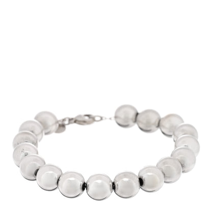 Tiffany Sterling Silver 10mm Hardwear Ball Bracelet 1 of 3