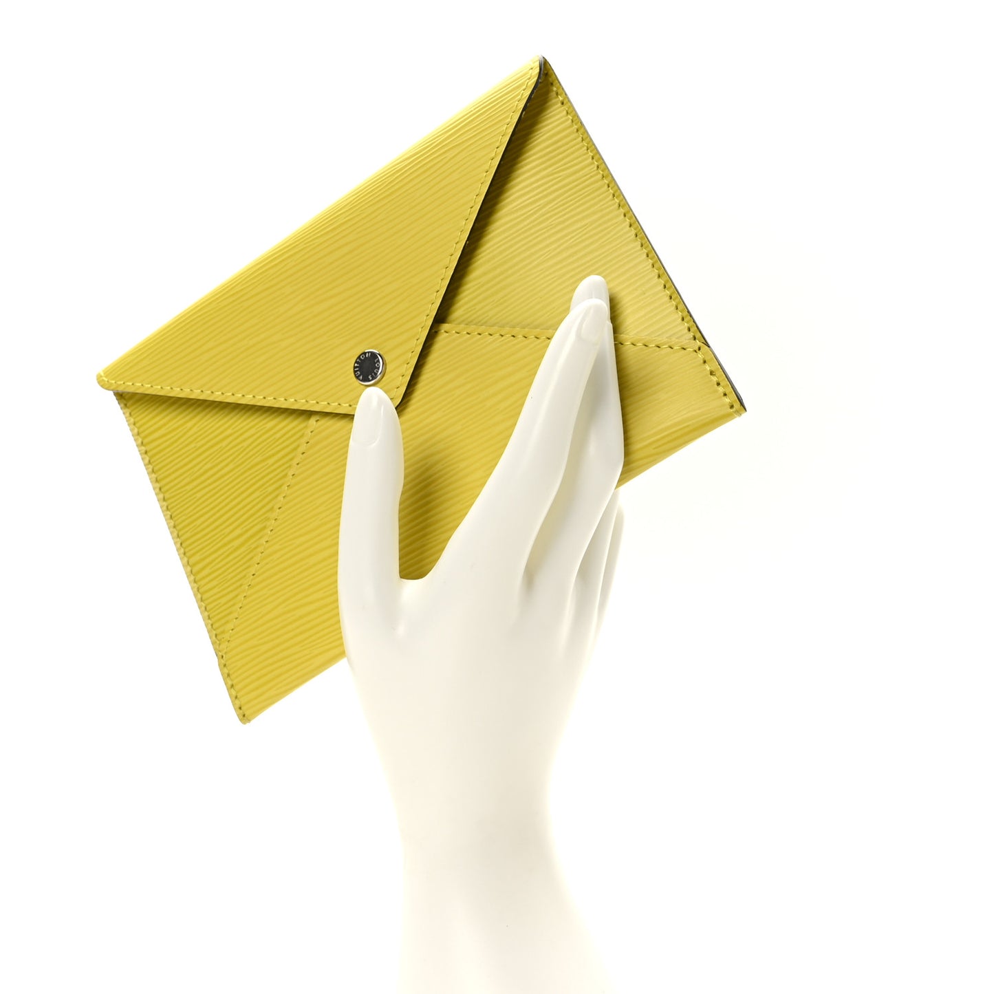 Epi Envelope Pouch Pistache