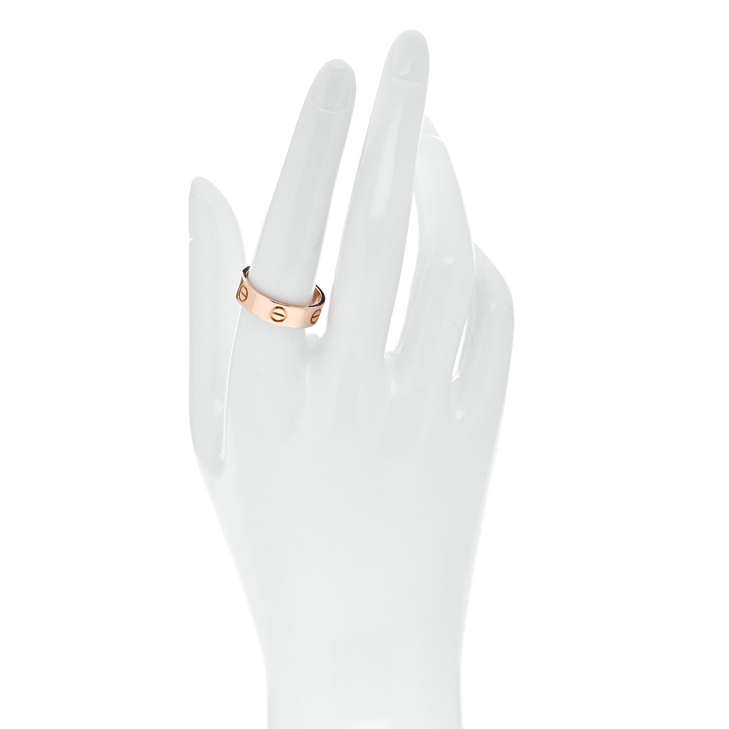 Cartier 18K Pink Gold 5.5mm LOVE Ring 57 8 2 of 5
