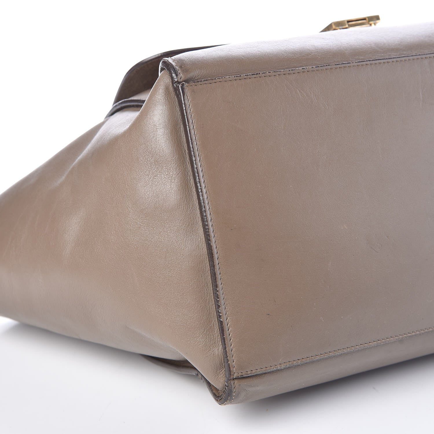 Celine Smooth Calfskin Medium Trapeze Taupe 19 of 23