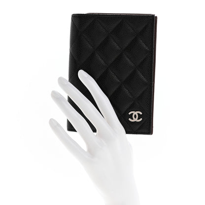 Chanel Caviar Quilted Passport Holder Black 2 of 7