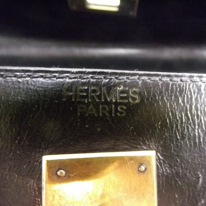 Hermes Box Leather Kelly 35 Black 9 of 10