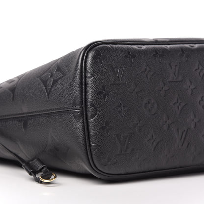 Louis Vuitton Empreinte Monogram Giant Neverfull MM Black 6 of 9