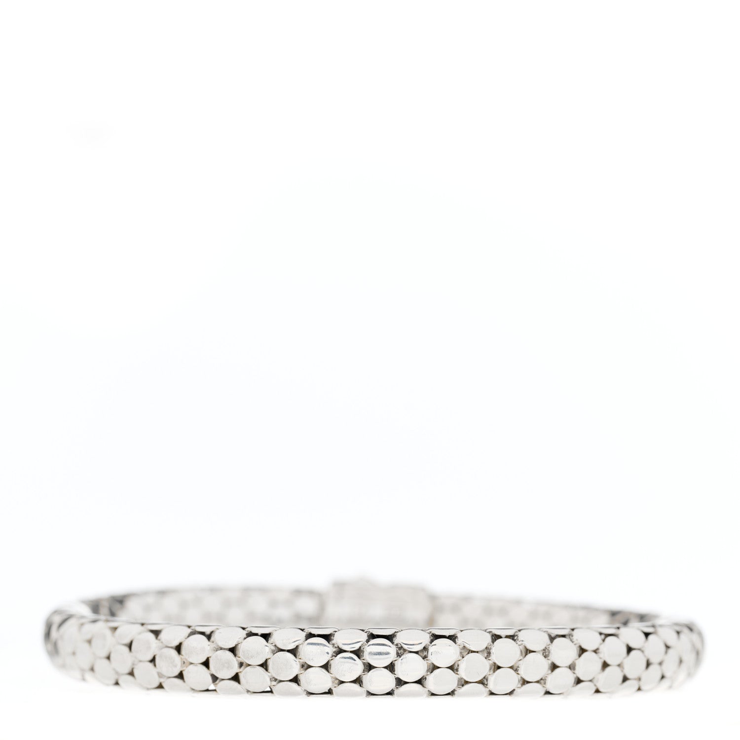 John Hardy Sterling Silver 6.5mm Dot Bracelet 2 of 3