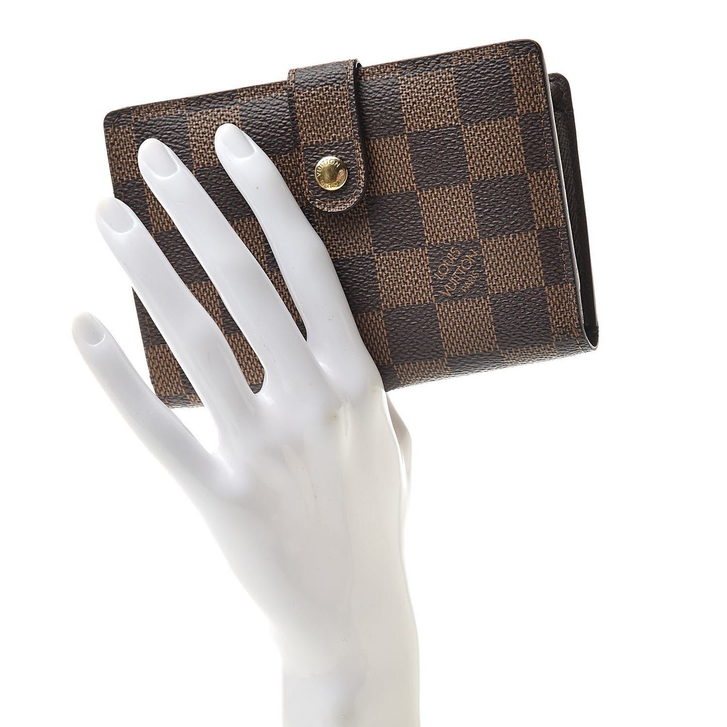 Damier Ebene French Purse Wallet