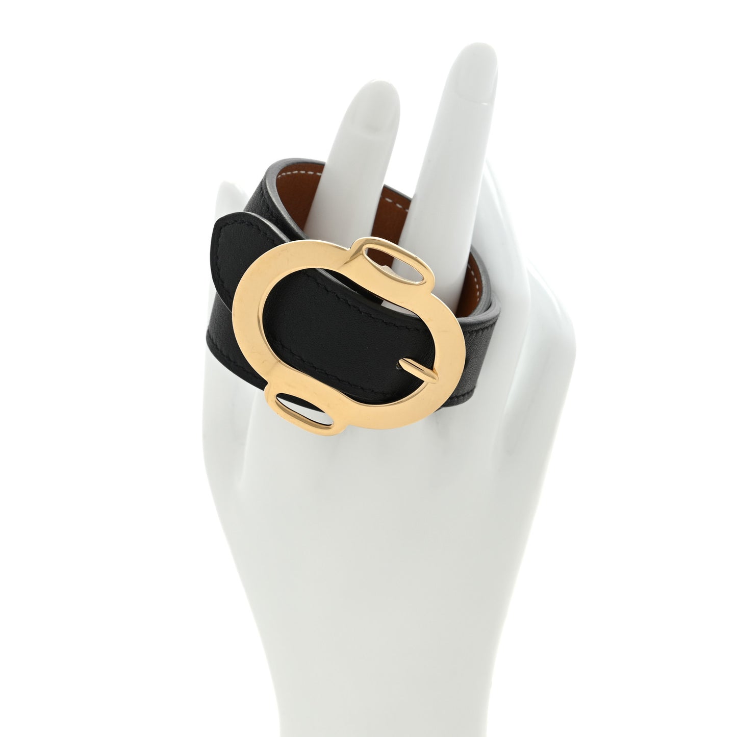 Swift Buckle Wrap Bracelet T2 Black Black