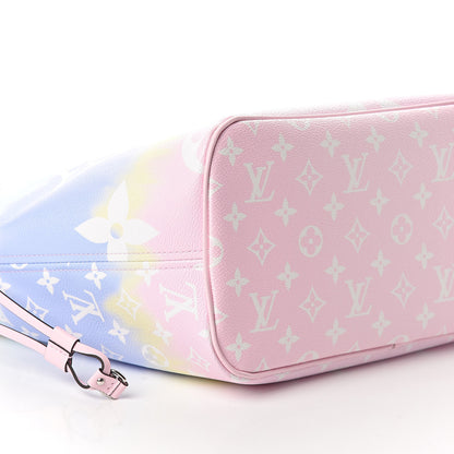 Louis Vuitton Monogram Escale Neverfull MM Pastel 8 of 9