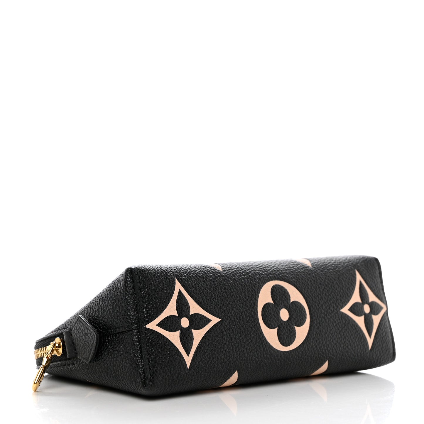 Empreinte Monogram Giant Cosmetic Pouch Black Beige