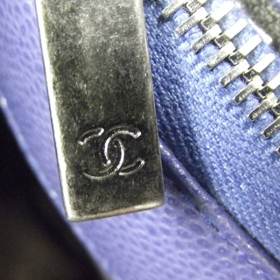 Caviar Grand Shopping Tote GST XL Blue