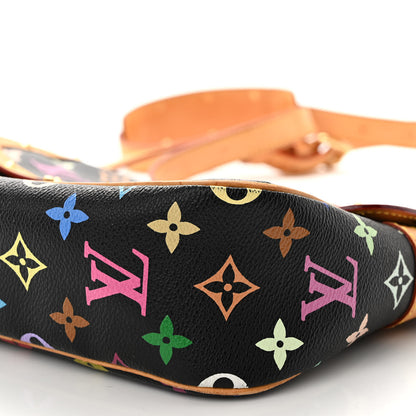 Louis Vuitton Monogram Multicolor Sologne Black 9 of 13