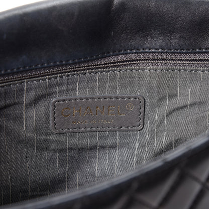 Chanel Lambskin Quilted Medium Westminster Pearl Flap Black 5 of 12