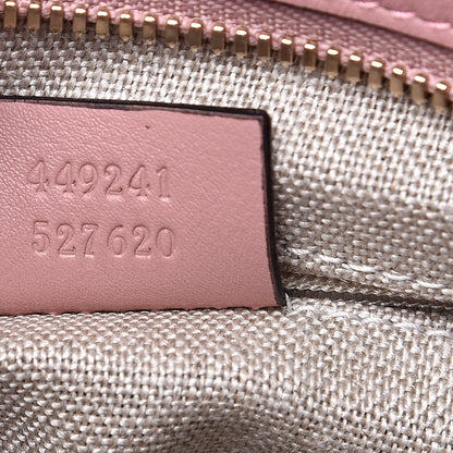 Gucci Microguccissima Small Bree Tote Soft Pink 7 of 9