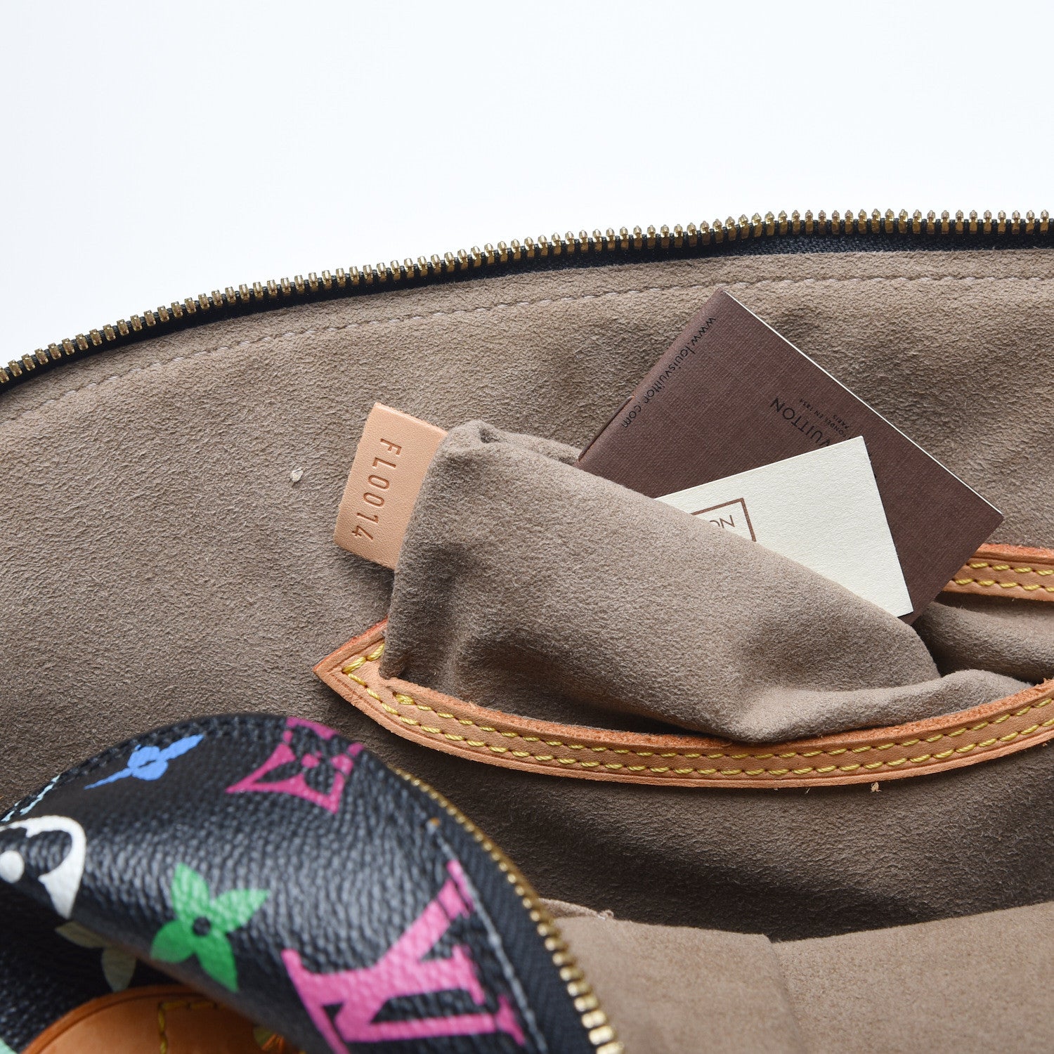 Louis Vuitton Monogram Multicolor Alma Black 7 of 11