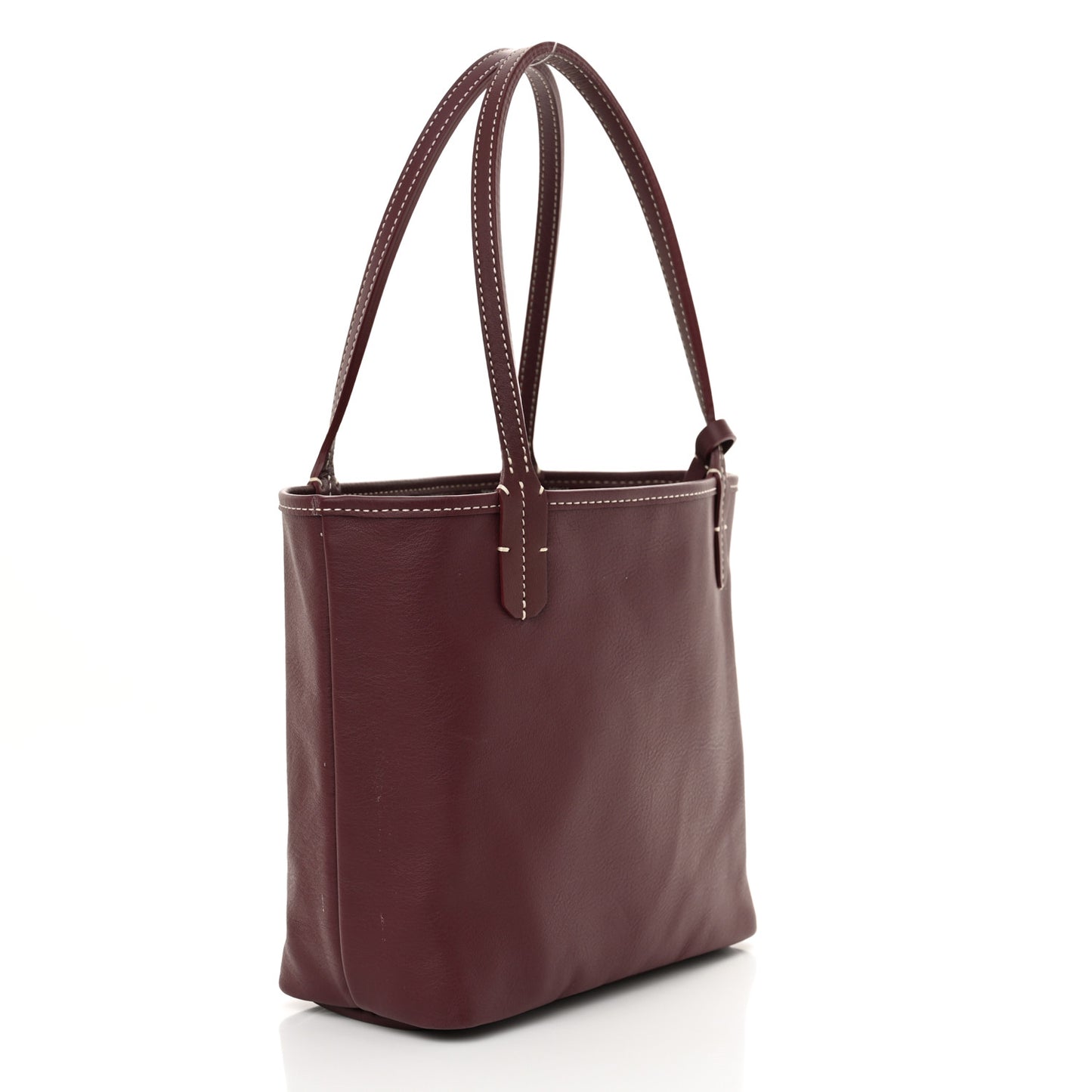 Goyardine Reversible Mini Anjou Burgundy