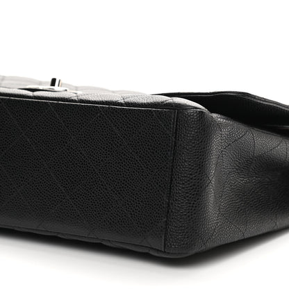 Chanel Caviar Quilted Maxi Double Flap Black 9 of 9