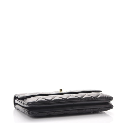 Chanel Lambskin Quilted Medium Trendy CC Flap Black 4 of 10