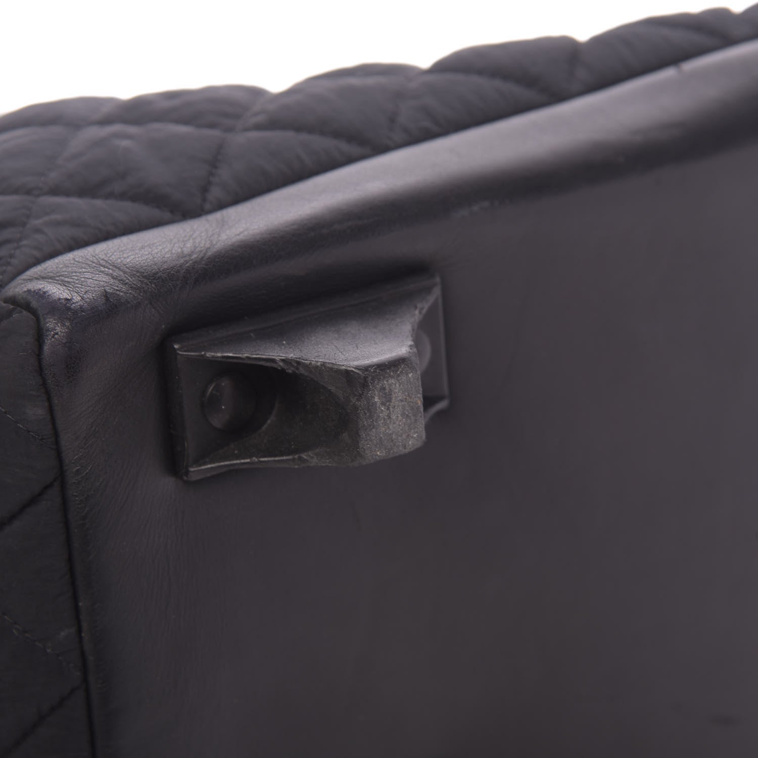 Chanel Nylon Quilted Coco Cocoon Trolley Black 18 of 20