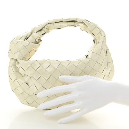 Bottega Veneta Patent Nappa Intrecciato Mini Jodie White 2 of 10