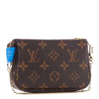 Louis Vuitton Monogram 2019 Christmas Animation Mini Venice Pochette Accessories Blue 2 of 8