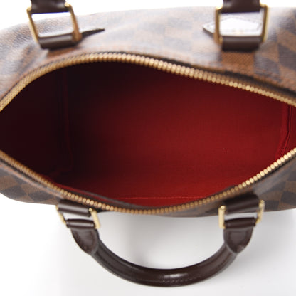 Louis Vuitton Damier Ebene Speedy 25 4 of 9