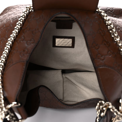 Gucci Guccissima Medium Emily Hobo Brown 4 of 12
