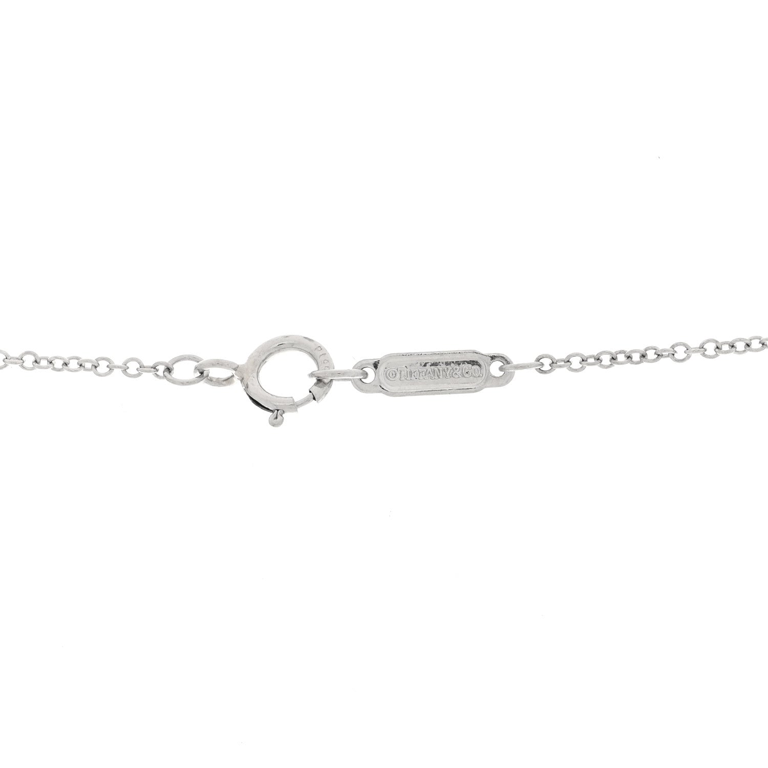 Tiffany Platinum Diamond Paper Flowers Pendant Necklace 7 of 10