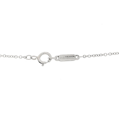 Tiffany Platinum Diamond Paper Flowers Pendant Necklace 7 of 10