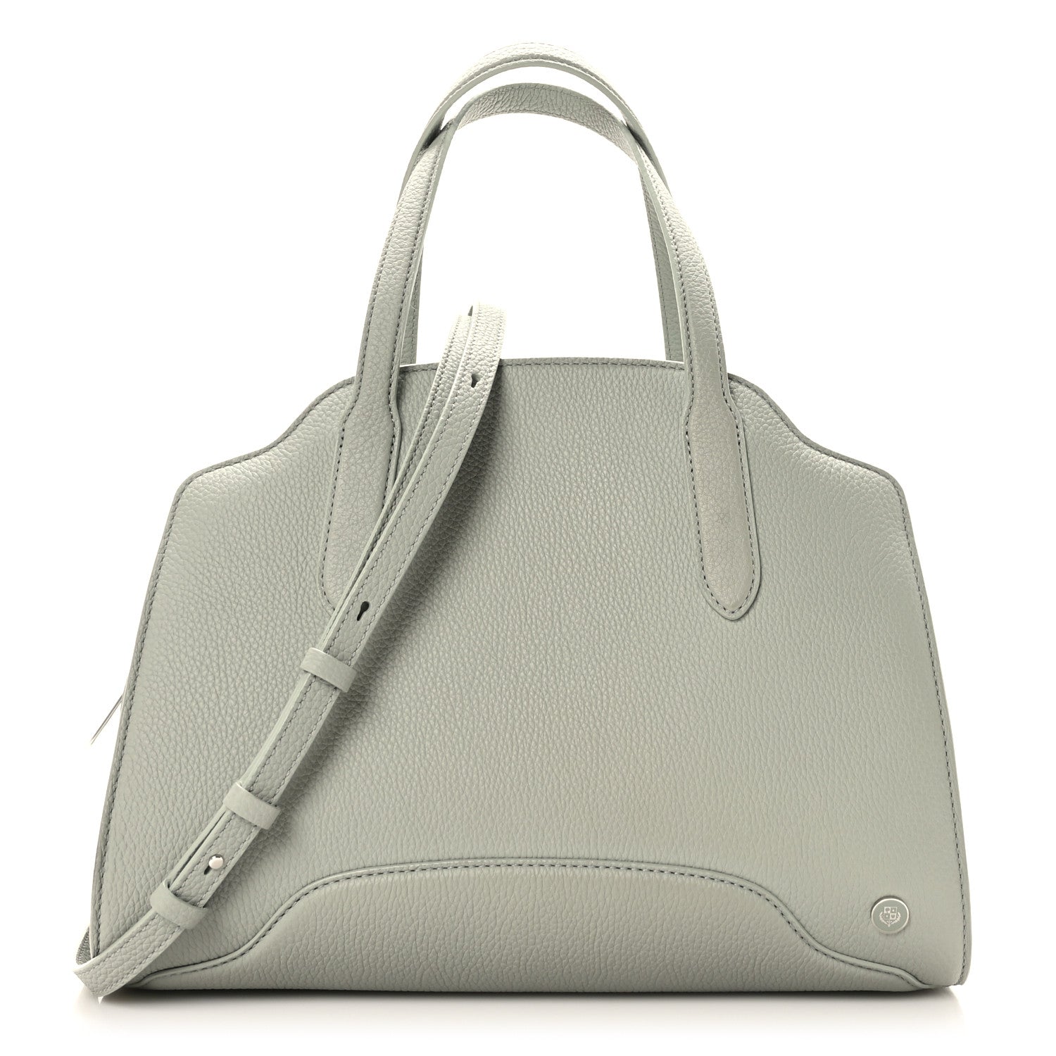 Loro Piana Grained Calfskin Medium Sesia Eucalyptus 1 of 11