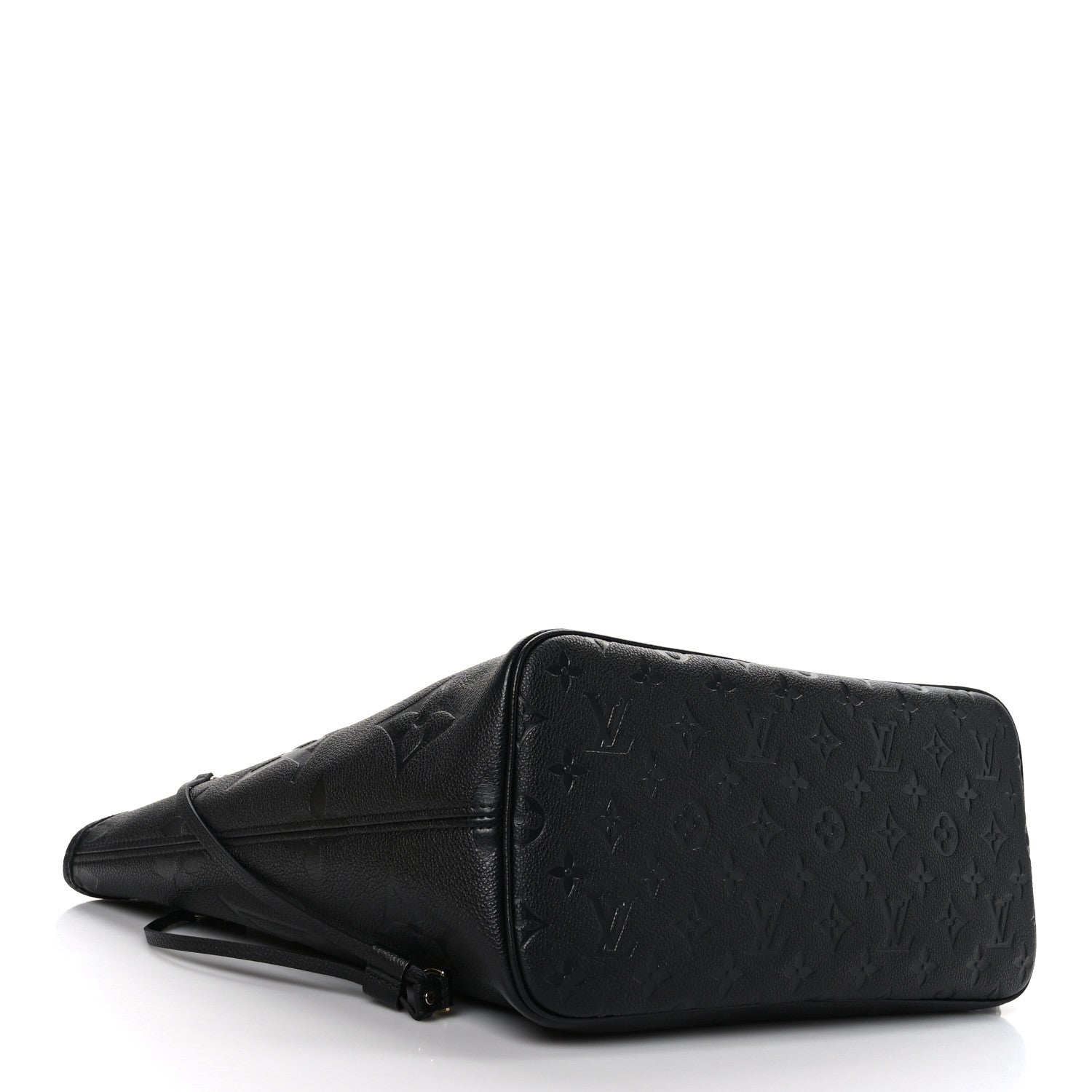 Louis Vuitton Empreinte Monogram Giant Neverfull MM Black 3 of 7