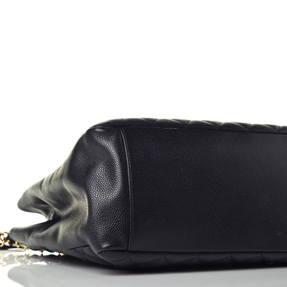 Chanel Caviar Quilted Grand Shopping Tote GST Black 8 of 9