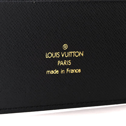 Louis Vuitton Epi Large Ring Agenda Cover Black 7 of 13