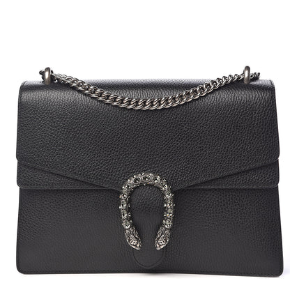 Gucci Dollar Calfskin Crystal Medium Dionysus Shoulder Bag Black Black Diamond 1 of 10