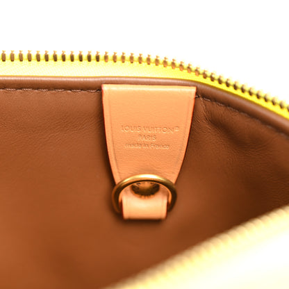 Louis Vuitton Calfskin Monogram Speedy P9 Bandouliere 25 Lemonade Yellow 8 of 11