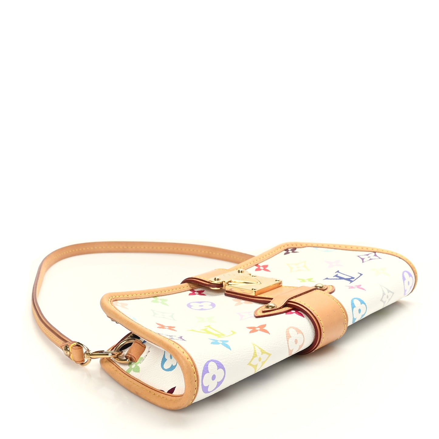 Monogram Multicolor Shirley White